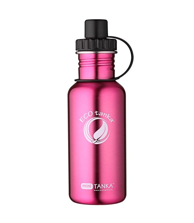 ECOtankas™ Ecotanka Mini Tanka 0.6 Liter roze met sport sluiting