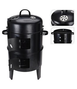 Barbecue Smoker - Rook- en Grill-oven - Ø40 x H78 cm