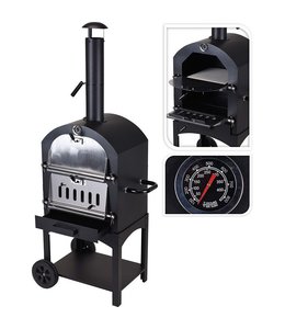 Vaggan Pizza oven - Barbecue - 48x68x156cm