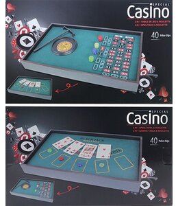 Casino Speeltafel - Roulette  en Blackjack