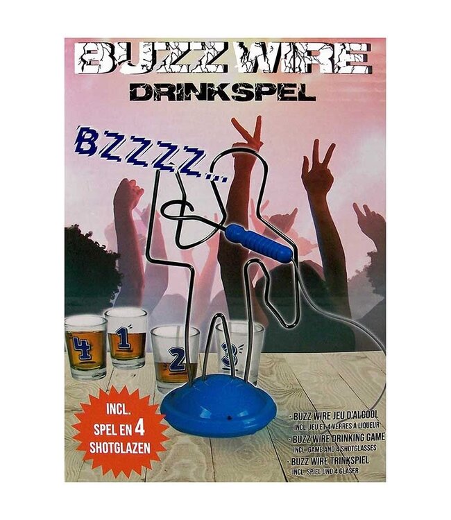 Buzz Wire Drinkspel - Spiraal Game