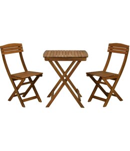 Ambiance Bistroset - Tuintafel - Tuinstoelen - Inklapbaar