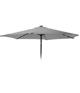 Ambiance Parasol met verlichting - 270cm - licht grijs