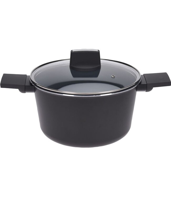 Excellent Houseware Braadpan met deksel - Ø24cm - aluminium