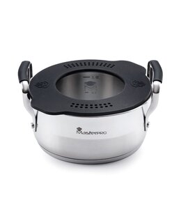 Bergner Masterpro Pan met Siliconen Deksel -  Ø16 cm