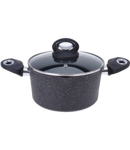 Excellent Houseware Braadpan met deksel - Ø20cm - gesmeed aluminium