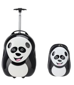 Handbagage Koffer en Rugzak - Panda
