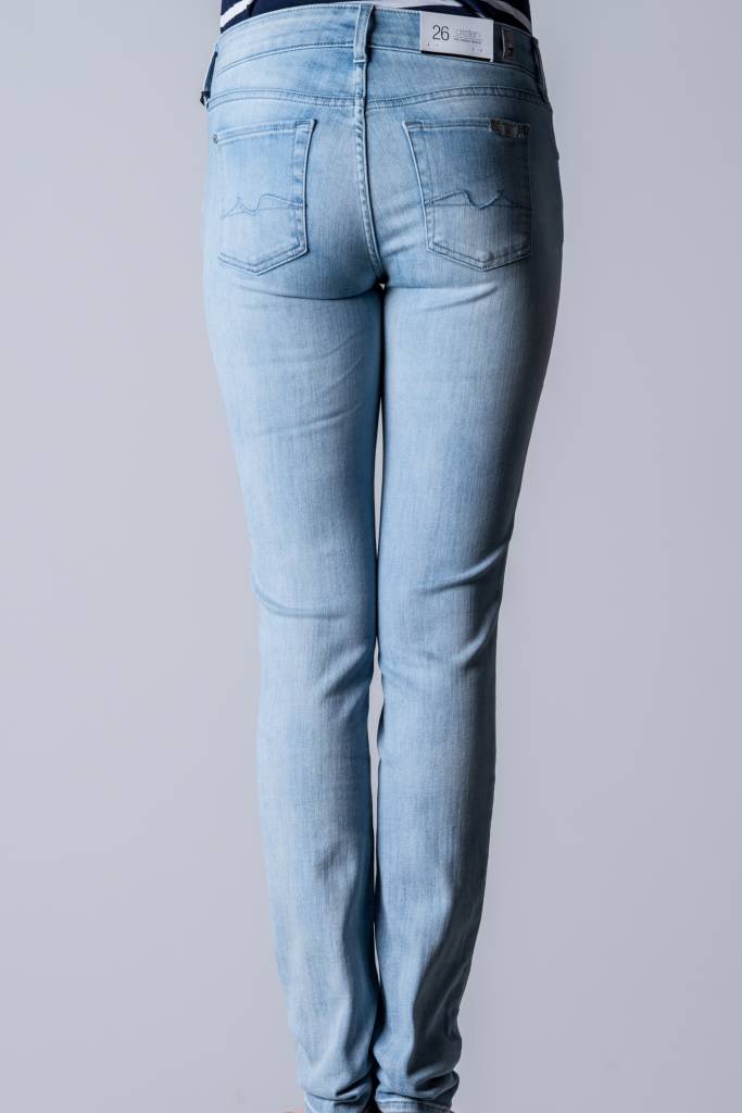 FOR ALL MANKIND SKINNY CRISTEN BAY CORAL Dress in style