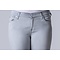 7 FOR ALL MANKIND THE SKINNY CROP LUXE LIGHTGREY