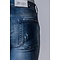 7 FOR ALL MANKIND THE SKINNY BLUESTEELDISTRESSED