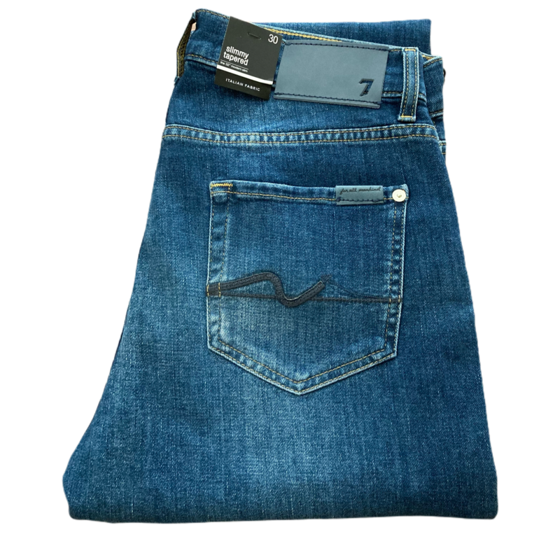 7 FOR ALL MANKIND SLIMMY TAPERED SPECIAL EDITION BLUE