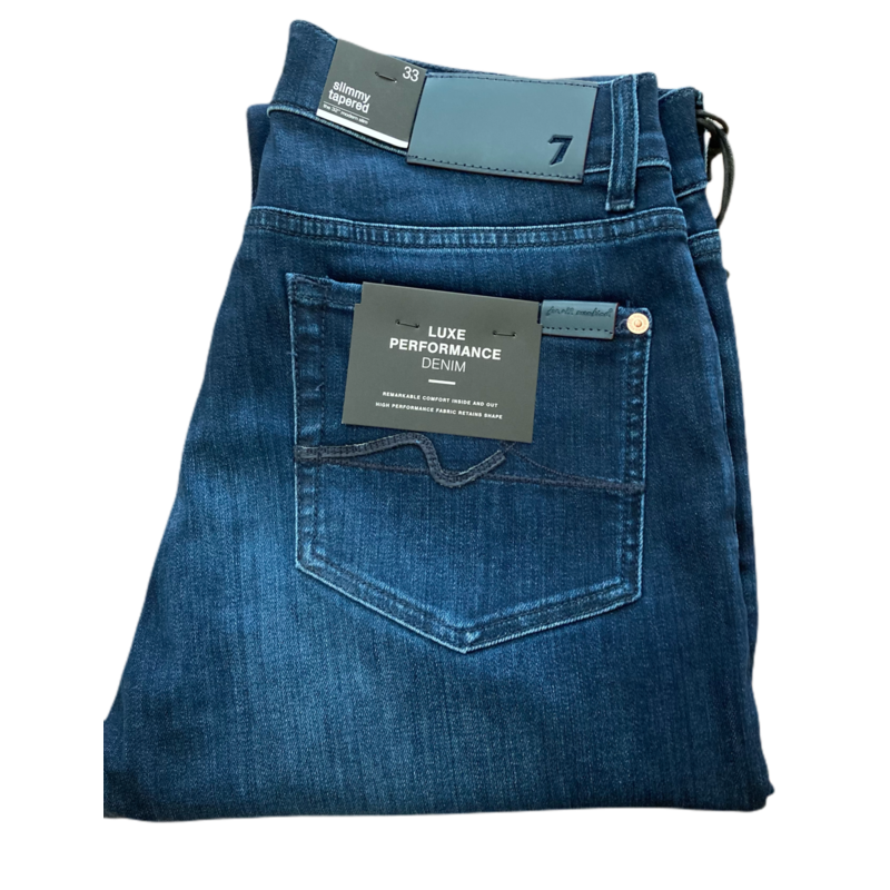 7 FOR ALL MANKIND SLIMMY TAPERED SPEC EDITION LUXPERF DARK BLUE