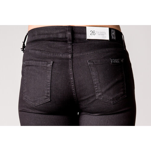 7 FOR ALL MANKIND THE SKINNY PHOENIX BLACK