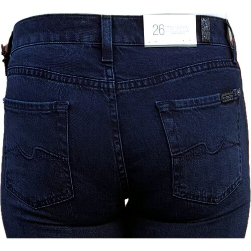 7 FOR ALL MANKIND THE SKINNY SILK TOUCH DARK