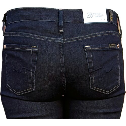7 FOR ALL MANKIND THE SKINNY SLIM ILL LONG BEACH DARK