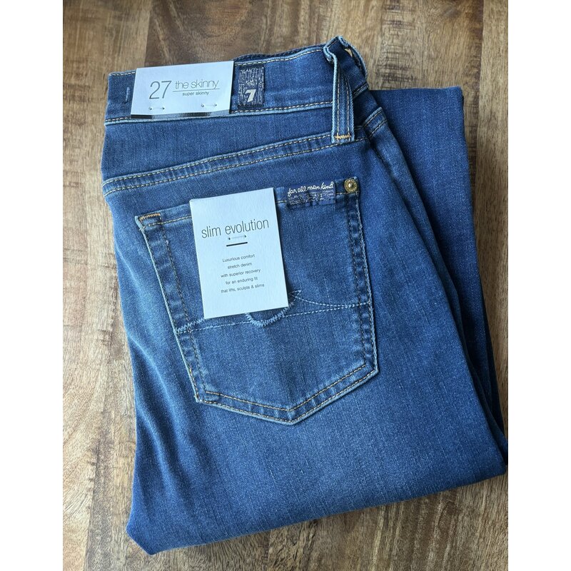 7 FOR ALL MANKIND THE SKINNY SLIM EVOLUTION WAY IN