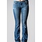 7 FOR ALL MANKIND SKINNY BOOTCUT MID INDIGO