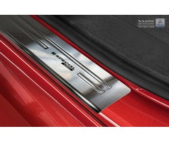 4 Stück Edelstahl Einstiegsleisten Schutzleisten für Suzuki Baleno,  Edelstahl Auto Einstiegsleisten Aufkleber,Auto Einstiegsleisten Autoteile