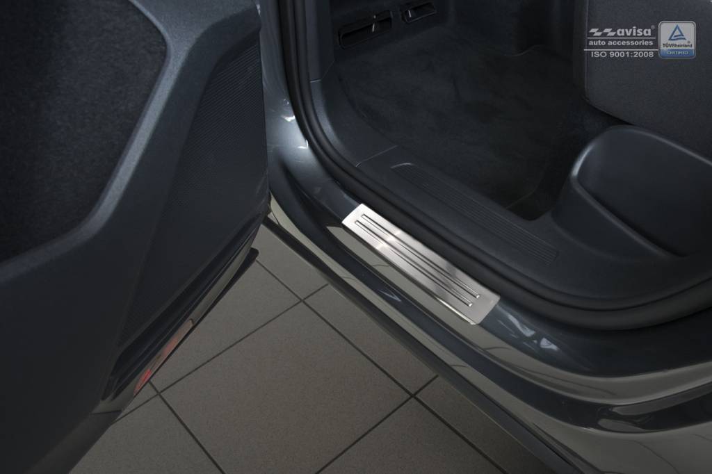 Einstiegsleiste Edelstahl für Volkswagen Tiguan II - Maluch Premium  Autozubehör