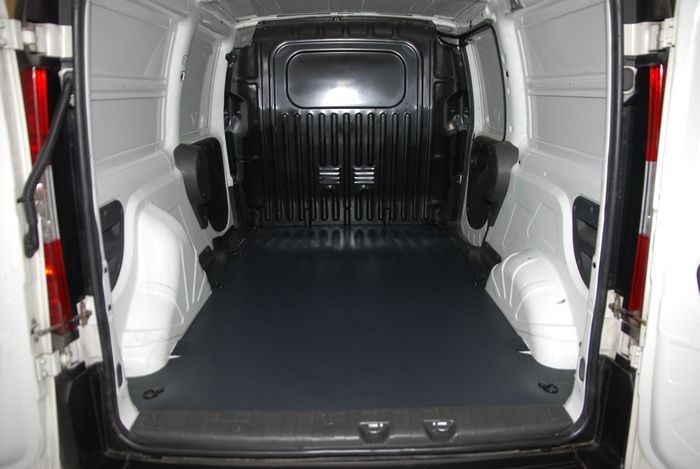 Ladekantenschutz Alu schwarz passend für Ford Transit Custom