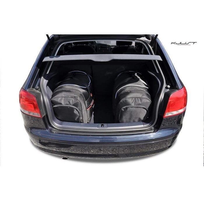 Maßgefertigtes Reisetaschen Set für Audi A3 8P - Maluch Premium Autozubehör