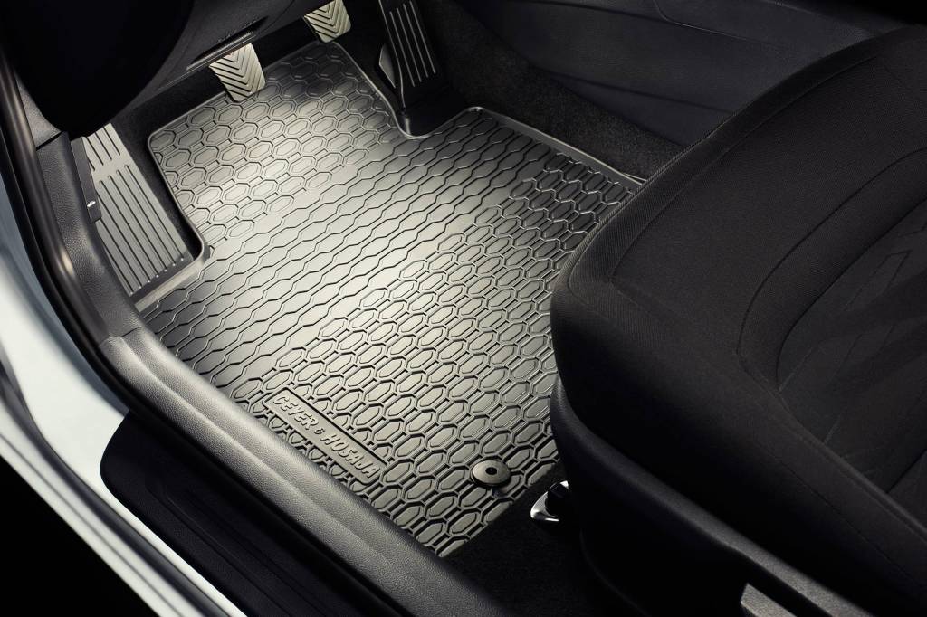 Fußmatten Kompatibel Mit VW Für Tiguan L PHEV 2019 2020 2021 2022  Auto-Innenraum-wasserdichte Teppiche Pad Vorne Hinten Teppiche  Schutzeinlagen (Color