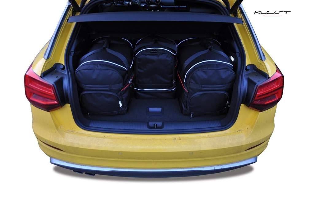 Maßgefertigtes Reisetaschen Set für Audi Q2 - Maluch Premium Autozubehör