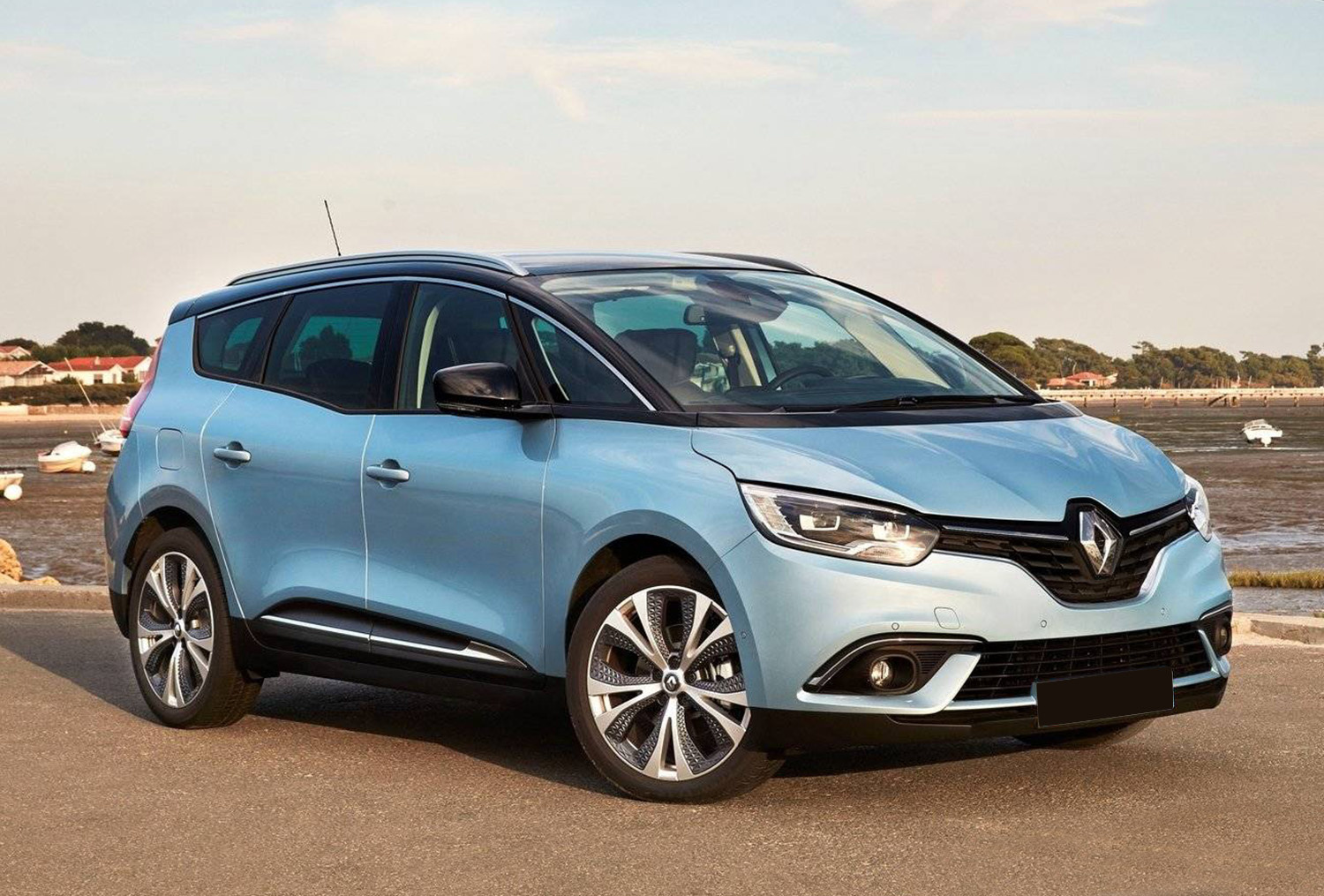 Maluch - Autozubehör Premium Renault Grand IV für Ladekantenschutz Scenic