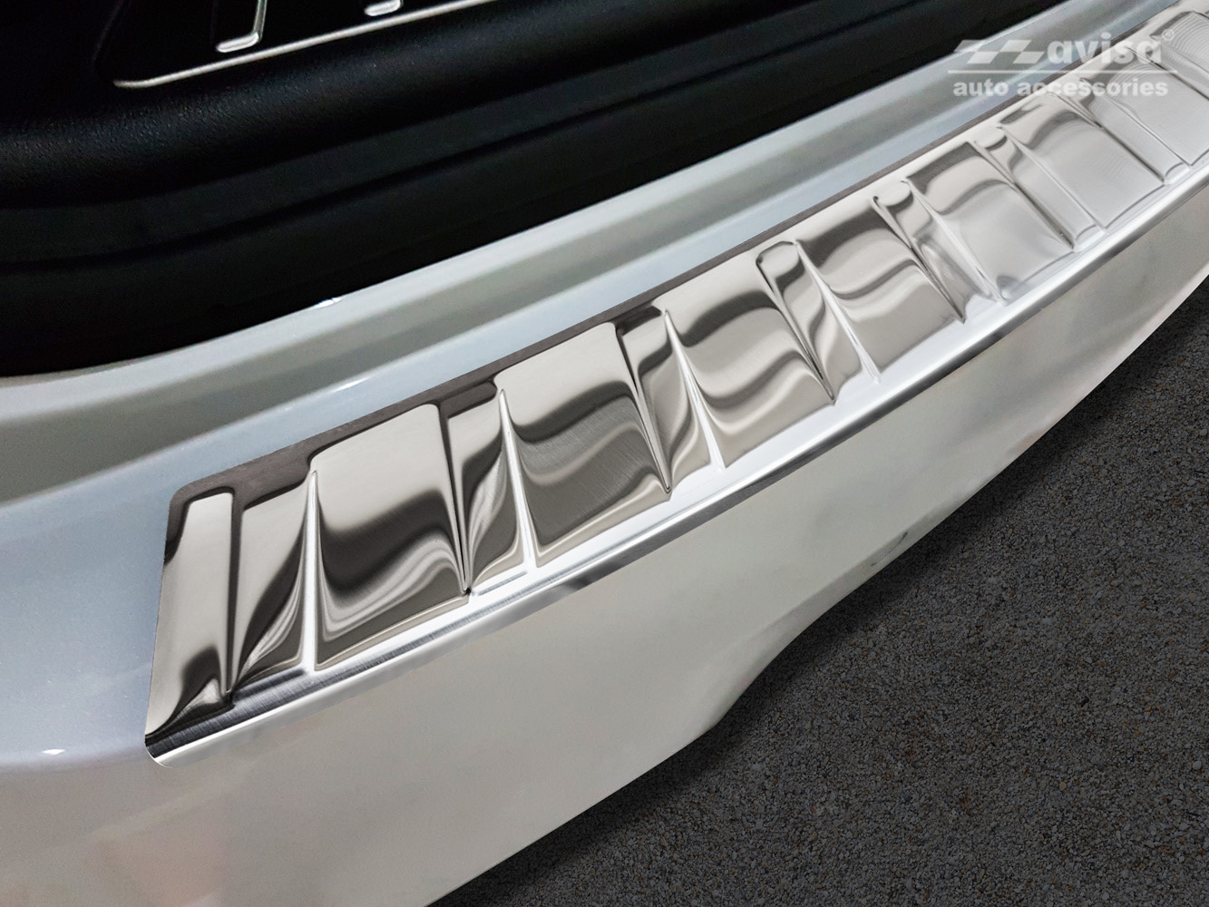 Ladekantenschutz V2A silber passend für BMW X3 (F25) II FL