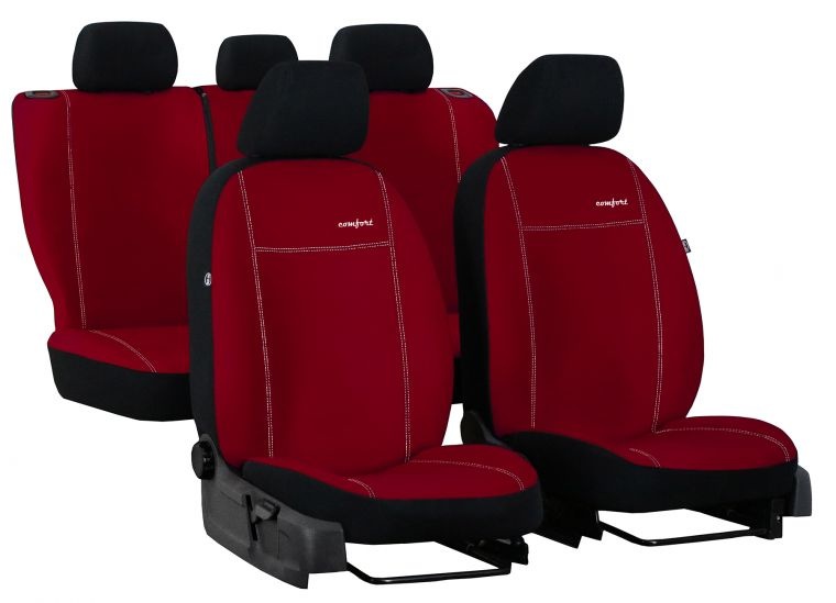 Sitzbezug Autositzbezug Schonbezug, Komplett-Set, Opel Mokka, Schwarz Pink