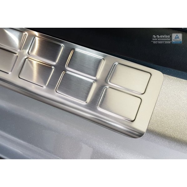 Einstiegsleiste Edelstahl Satin für Expert / Jumpy / Spacetourer vorn