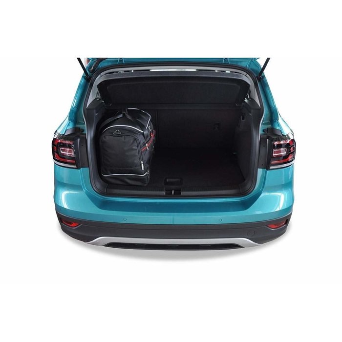Maßgefertigtes Reisetaschen Set für Volkswagen T-Cross - Maluch Premium  Autozubehör