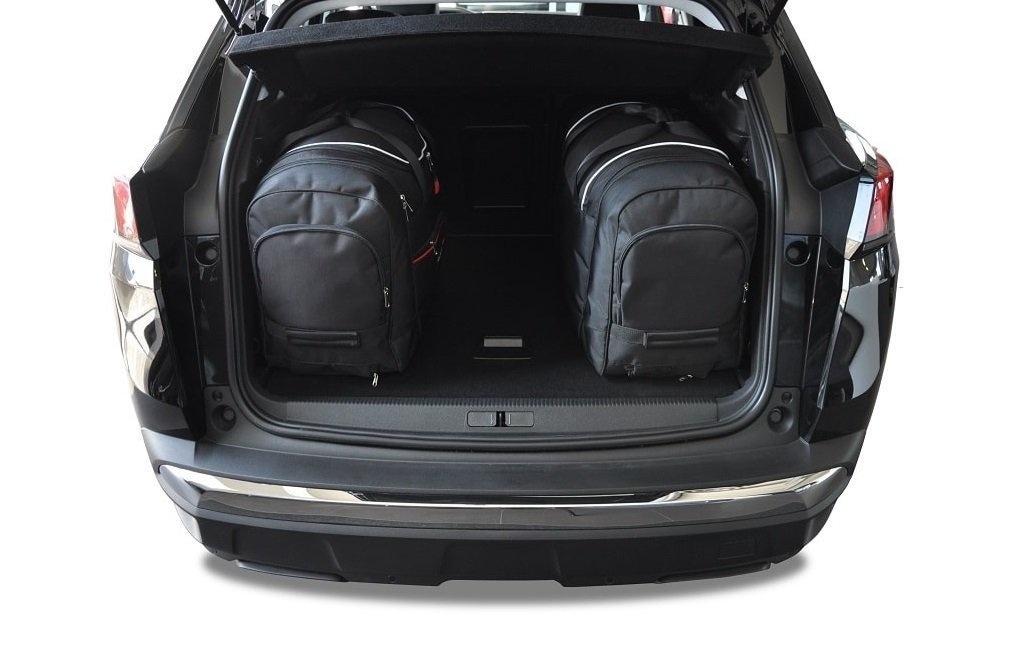 Maßgefertigtes Reisetaschen Set für Peugeot 3008 Hybrid - Maluch Premium  Autozubehör