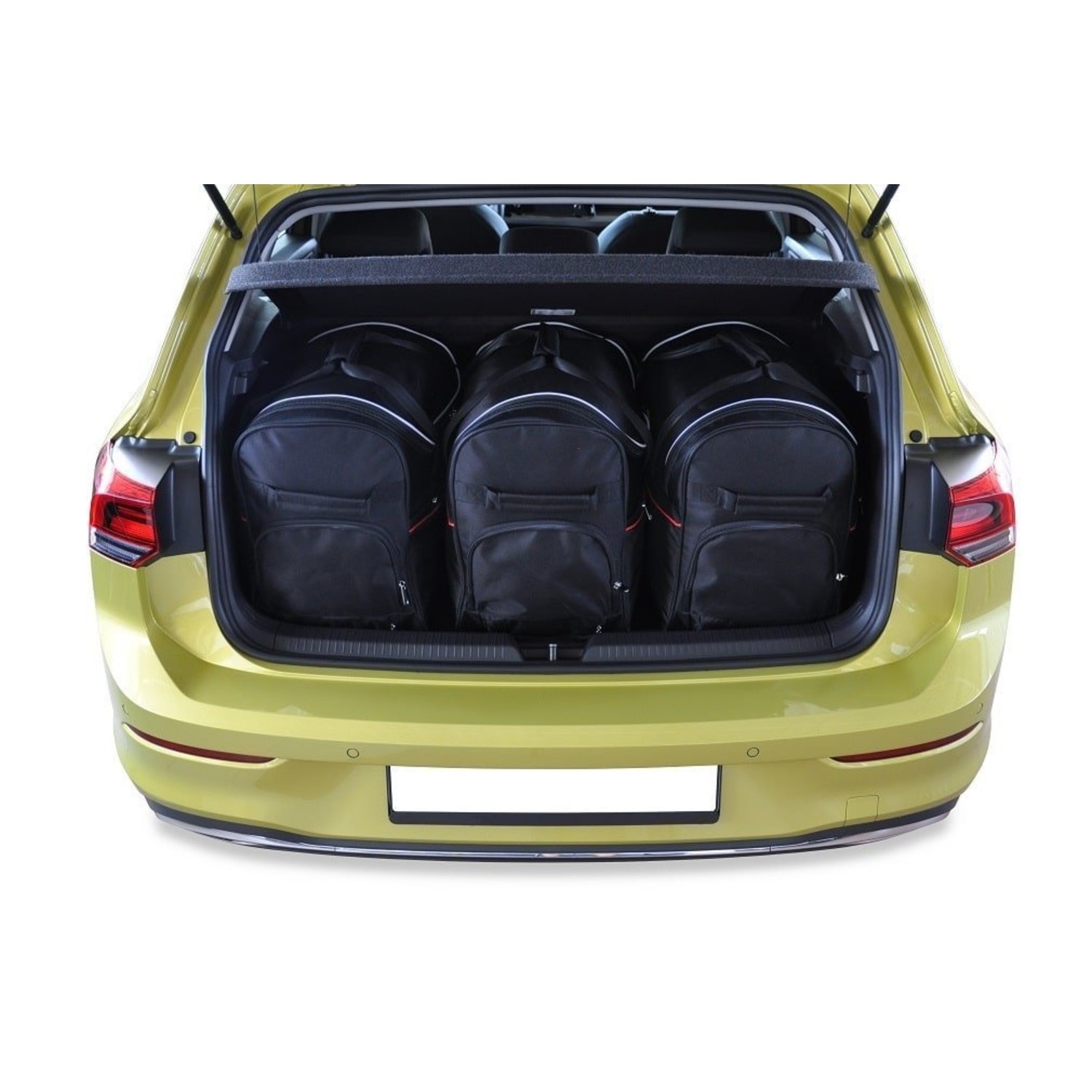 Maßgefertigtes Reisetaschen Set für Volkswagen Golf VIII - Maluch Premium  Autozubehör