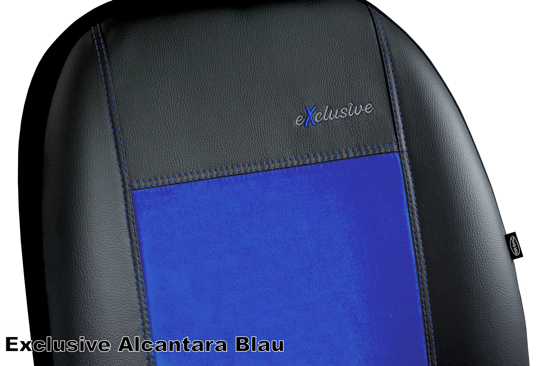 Auto Sitzbezüge Sitzauflage für Subaru Impreza Levorg Schwarz Blau PU