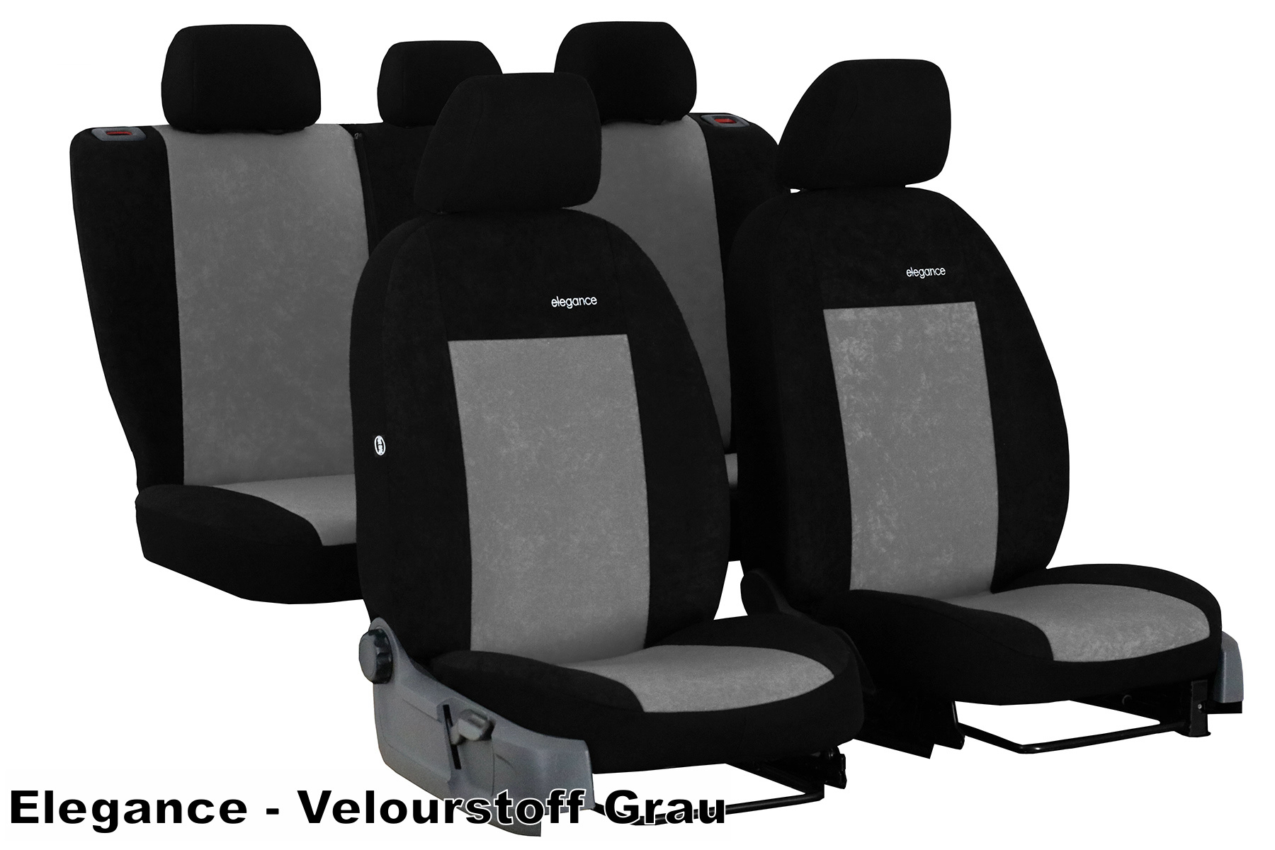 Maßgefertigter Stoff Sitzbezug Fiat Doblo Qubo Fiorino Scudo