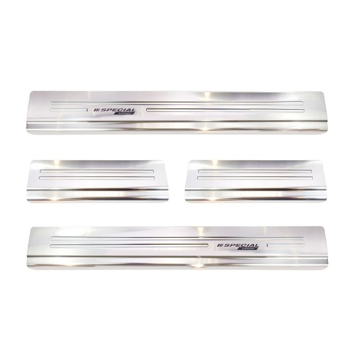 4 Edelstahl Einstiegsleisten Für Mitsubishi Outlander 2022-2025 - Türschutz Ohne Bohren