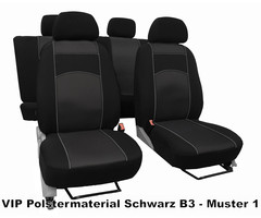 Maßgenauer Autositzbezug Stoff VIP für Citroen C4 GRAND PICASSO I - Maluch  Premium Autozubehör