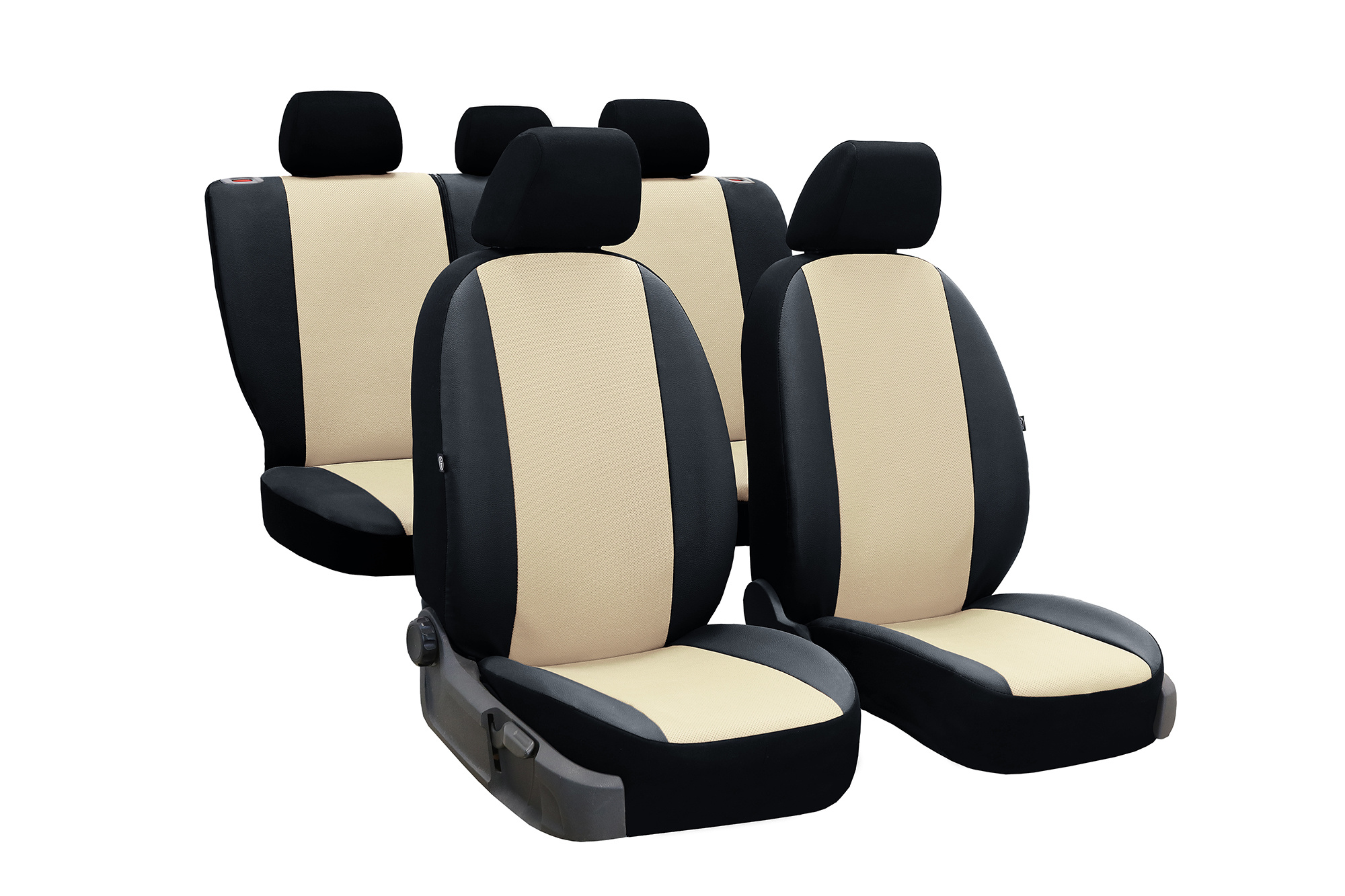Sitzbezüge Auto Leder Autositzbezüge Universal Set für Audi A3 A4