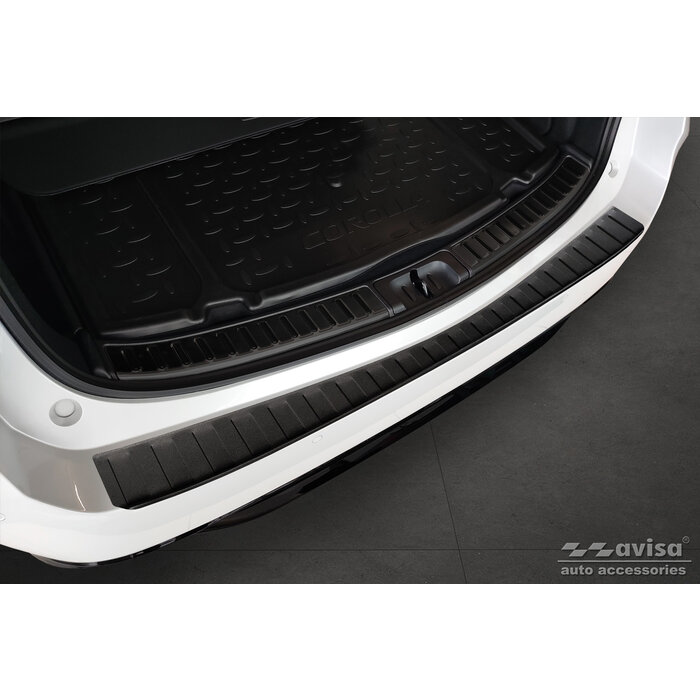 Avisa Protezione Paraurti Posteriore In Acciaio Inox Nero | Per Toyota Corolla XII HB 2019- (incl. GR-Sport) ’Ribs’ - 3