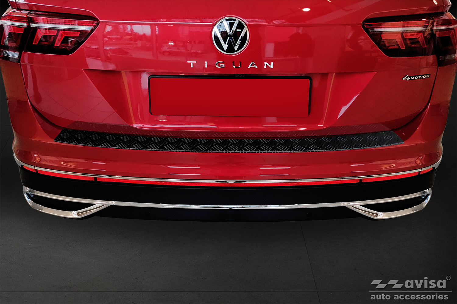 Geriffelter Kantenschutz VW Tiguan II - Maluch Premium Autozubehör