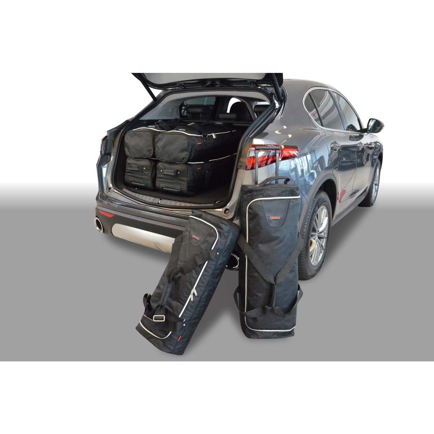 Car Bags Reisetaschen Set für Alfa Romeo Stelvio - Maluch Premium  Autozubehör