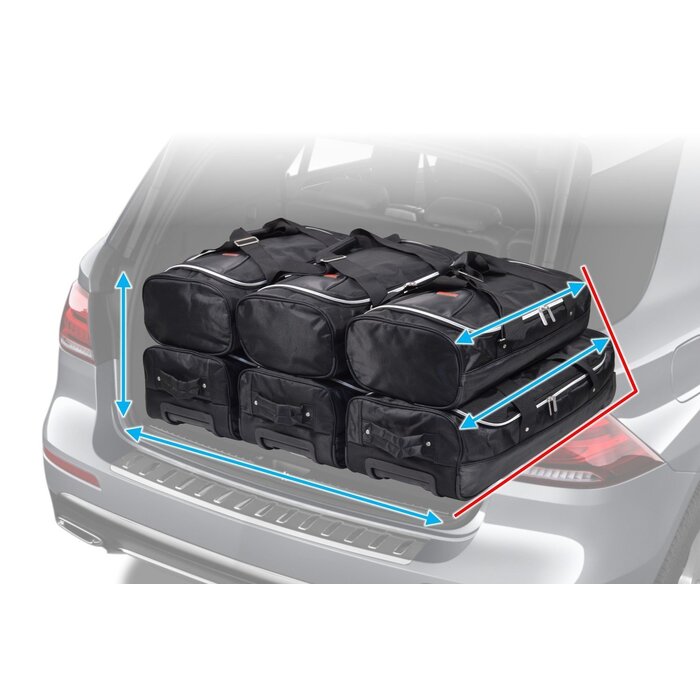Car-Bags.com Car Bags Reisetaschen Set für Ford Kuga III