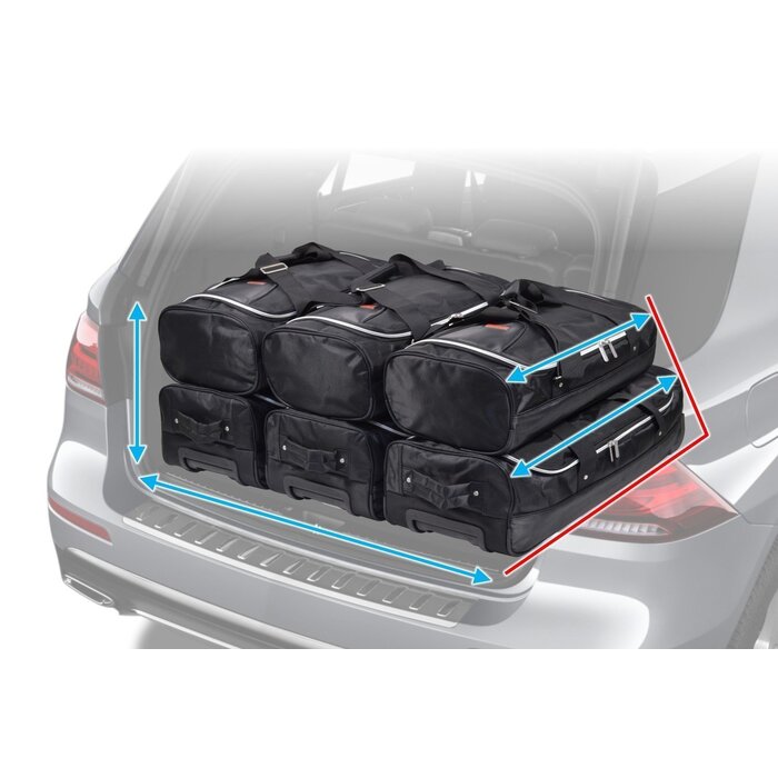 Car-Bags.com Car Bags Reisetaschen Set für Peugeot 508 II SW