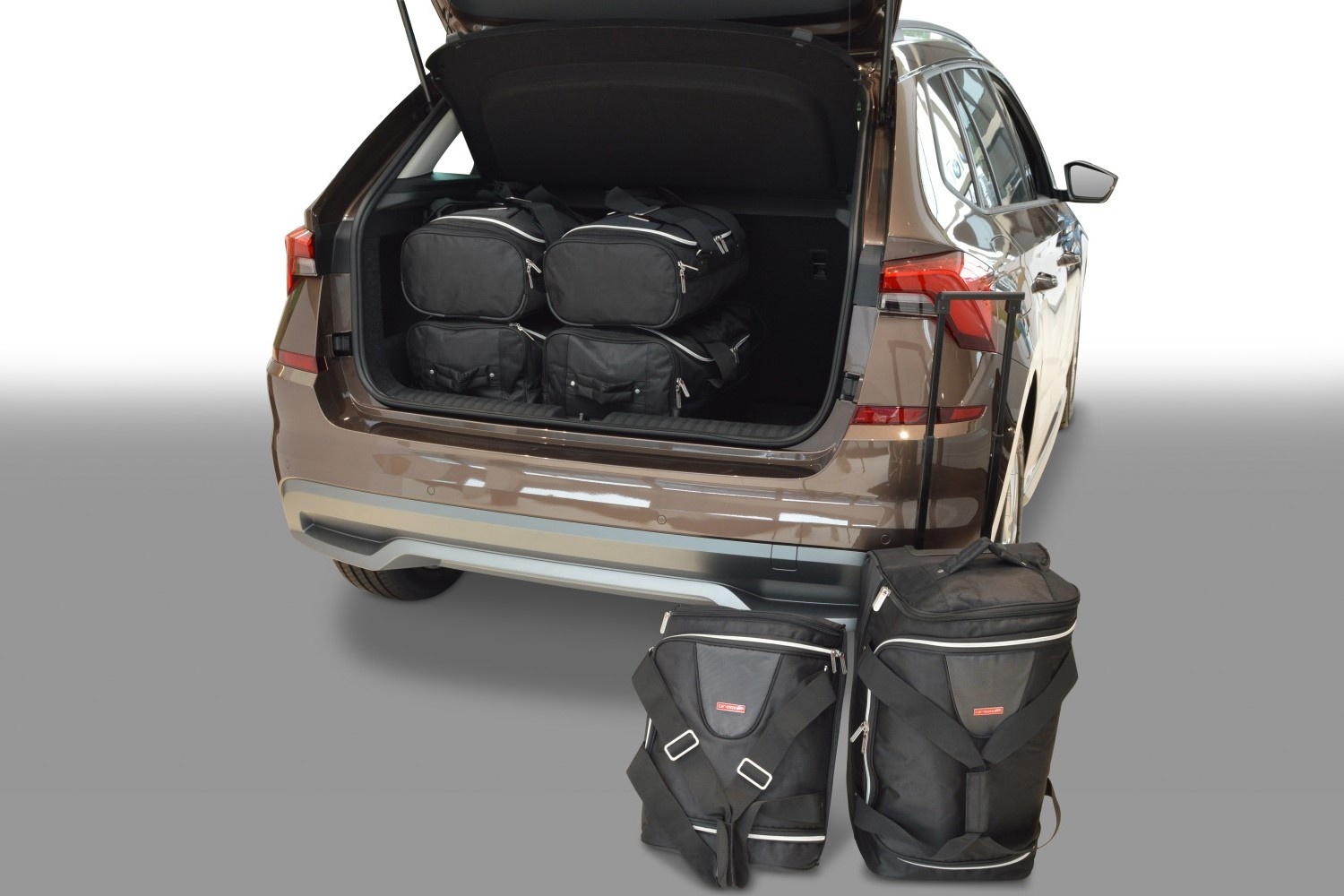 Maßgefertigtes Reisetaschen Set für Skoda Kamiq - Maluch Premium Autozubehör