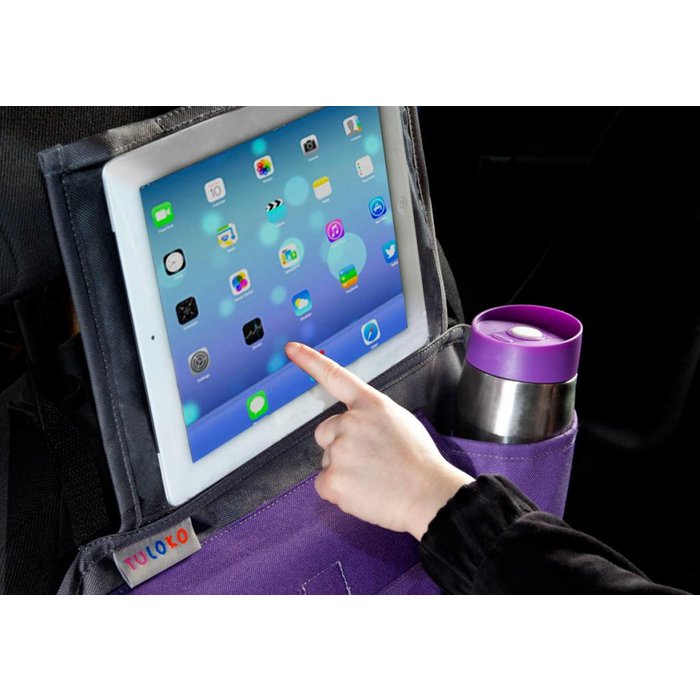 Tuloko Rücksitz-Organizer 2 in 1 mit Tablet-Fach