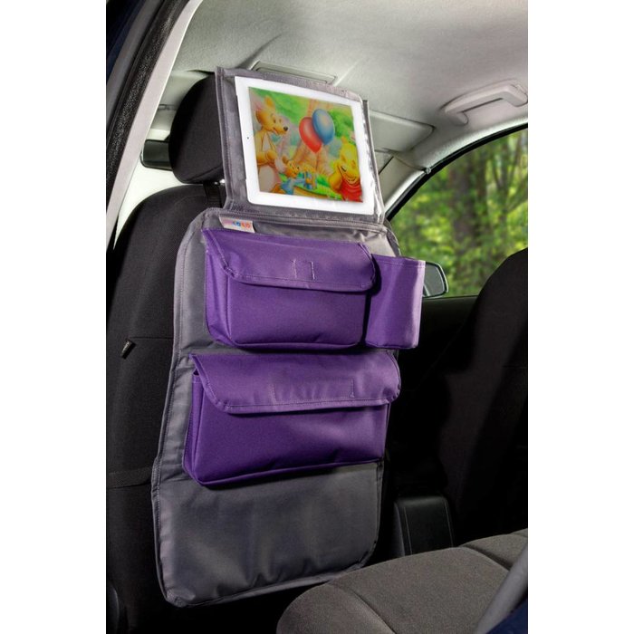 Rücksitz-Organizer mit Tablet-Fach - Maluch Premium Autozubehör