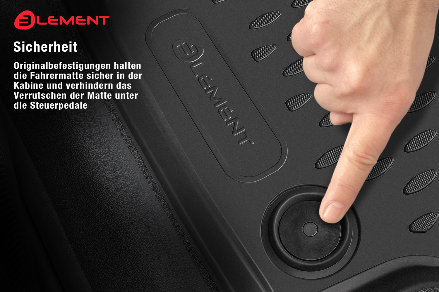 Element 3D - für Maluch Premium B8 Autozubehör Audi A4 Passgenaue Gummimatten