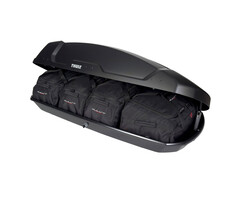Kjust Dachboxen Reisetaschen Set kompatibel mit Thule Dachboxen