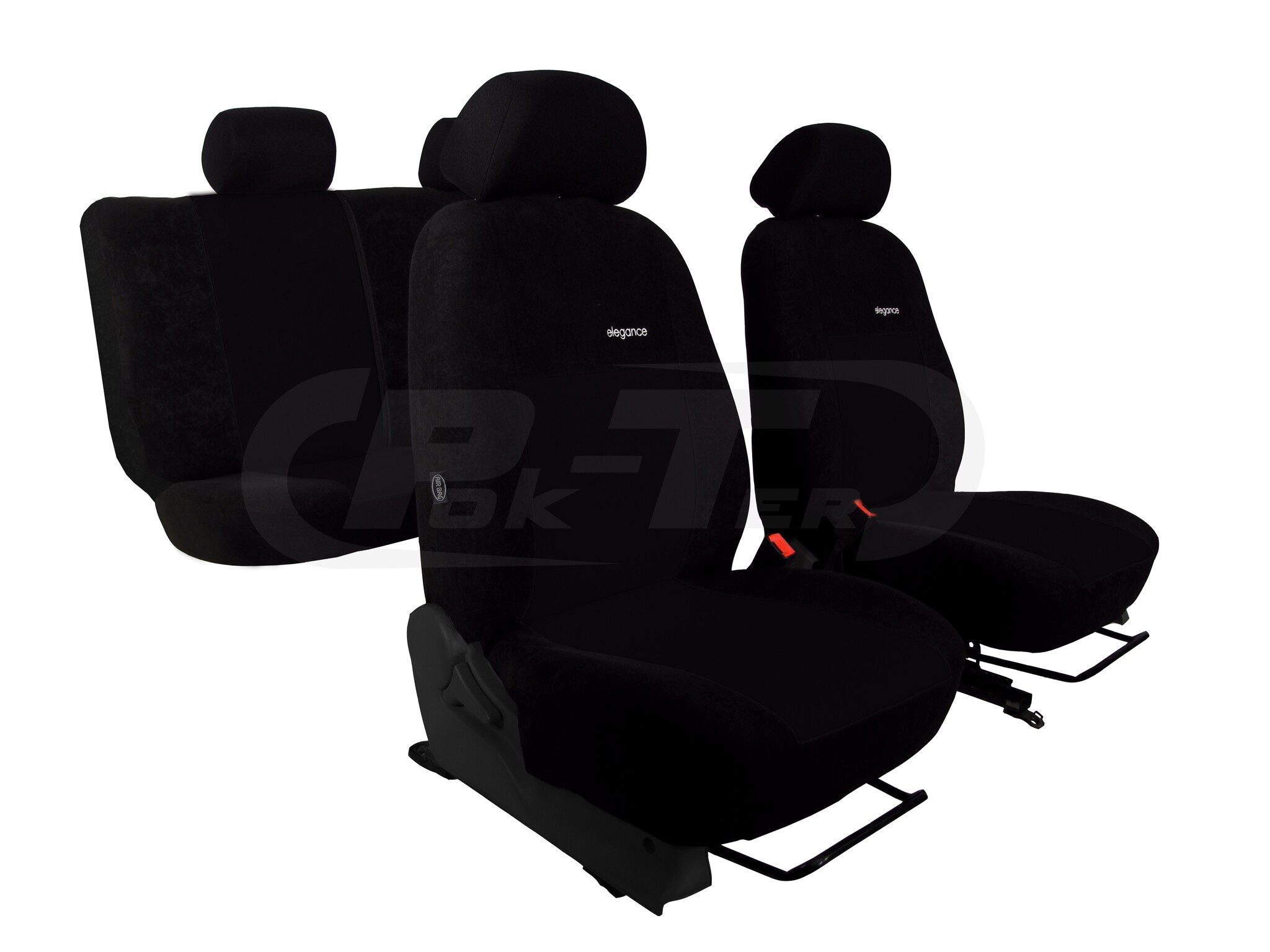 Maßgefertigter Stoff Sitzbezug Honda Jazz III - Maluch Premium Autozubehör